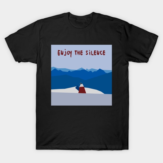 Enjoy the silence T-Shirt by oberkorngraphic